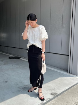 gussan_lemageさん（レディース・168cm）の夏コーディネート