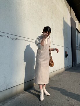 「ストレッチブーツ」｜gussan_lemageさん（レディース・168cm・20代）の冬コーディネート
