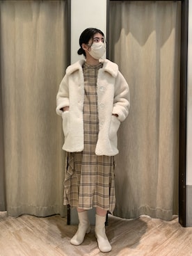 gussan_lemageさん（レディース・168cm）の冬コーディネート