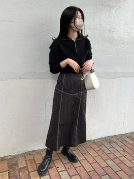 gussan_lemageさん（レディース・168cm）の冬コーディネート