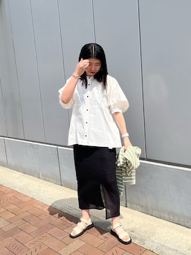 gussan_lemageさん（レディース・168cm）の春コーディネート