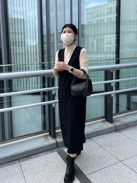 gussan_lemageさん（レディース・168cm）の冬コーディネート