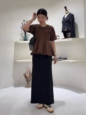 「アイテム（スカート）」を使った、gussan_lemageさん（レディース・168cm・20代）の秋コーディネート