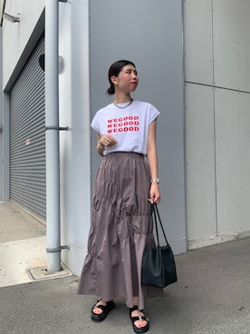 gussan_lemageさん（レディース・168cm）の夏コーディネート