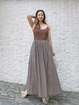 🍊さん(レディース・160cm)の夏コーディネート