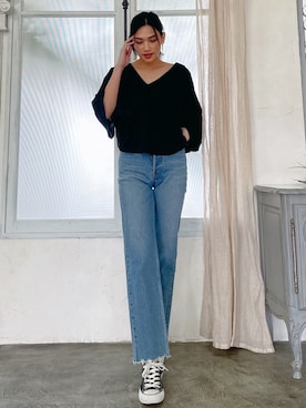 🍊さん（レディース・160cm）の夏コーディネート