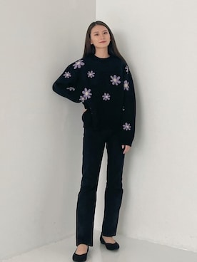 「Vicente（ヴィセンテ）のアイテム」を使った、🍊さん（レディース・162cm）の秋コーディネート