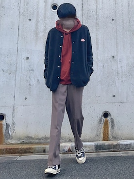 「暖色」｜ぎっちゃんさん（メンズ・166cm）の秋コーディネート