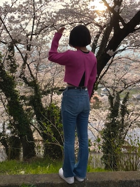 「ジェイダ(GYDA)」｜あやかさん（レディース・162cm）の春コーディネート