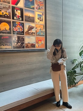 「FEMMENT（ファモン）のアイテム」を使った、eringiさん（レディース・163cm）の春コーディネート
