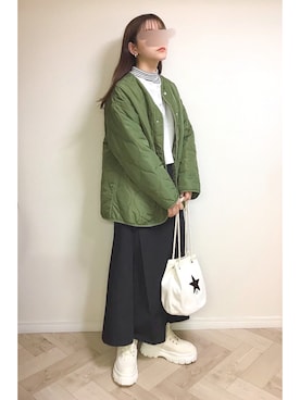 mocaさん（レディース・155cm）の冬コーディネート