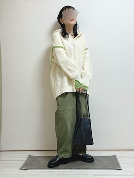 mocaさん（レディース・155cm）の冬コーディネート