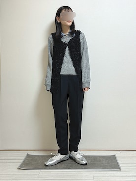 mocaさん（レディース・155cm）の冬コーディネート