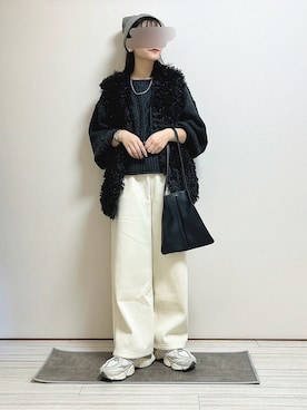 「アイテム（その他アウター）」を使った、mocaさん（レディース・155cm）の秋コーディネート