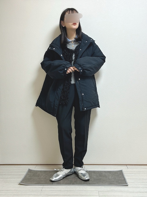 セール】【マルチway】ウェストスピンドル中綿フードブルゾン（ダウン