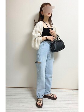 mocaさん（レディース・155cm）の春コーディネート