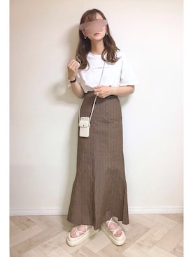 mocaさん（レディース・155cm）の秋コーディネート