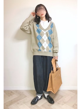 mocaさん（レディース・155cm）の冬コーディネート