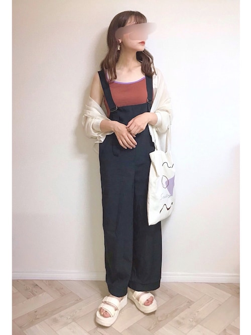 オールインワン ワイドパンツ ホルターネック タイダイ 可愛い オールインワン ワイドパンツ ホルターネック タイダイ 可愛い