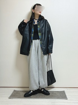 「アイテム（キャミソール）」を使った、momoさん（レディース・155cm）の秋コーディネート