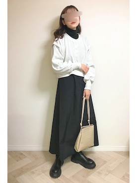 mocaさん（レディース・155cm）の冬コーディネート