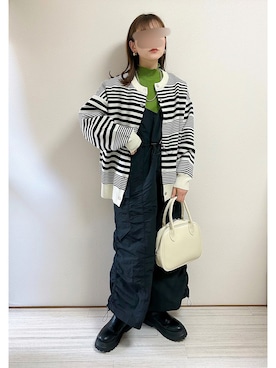 「GRL（グレイル）のアイテム（アクセサリー）」を使った、もも⋆*さん（レディース・155cm）の春コーディネート