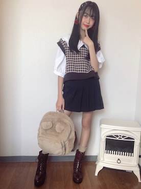 Ri-aさん（キッズ・149cm・10代）の秋コーディネート