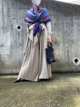 iChi🦊さん（レディース・158cm）の秋コーディネート
