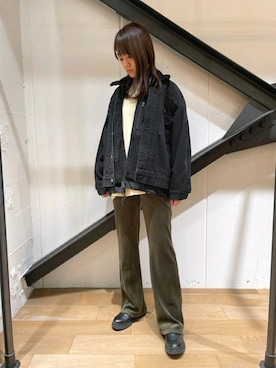「THE KEIJI（ザ ケイジ）のアイテム」を使った、Yukinob2ndさん（レディース・156cm）の冬コーディネート