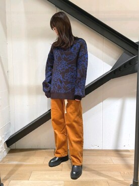 「B'2nd（ビーセカンド）のアイテム（ブーツ）」を使った、Yukinob2ndさん（レディース・156cm）の冬コーディネート