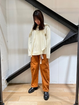 「B'2nd（ビーセカンド）のアイテム（ブーツ）」を使った、Yukinob2ndさん（レディース・156cm）の冬コーディネート