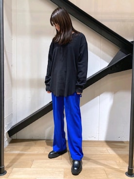 「B'2nd（ビーセカンド）のアイテム（ブーツ）」を使った、Yukinob2ndさん（レディース・156cm）の冬コーディネート
