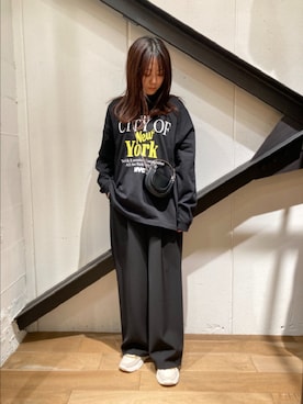 「D.A.T.E.（デイト）のアイテム」を使った、Yukinob2ndさん（レディース・157cm）の冬コーディネート