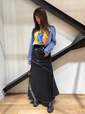 「NAKAGAMI（ナカガミ）のアイテム」を使った、Yukinob2ndさん（レディース・157cm）の秋コーディネート