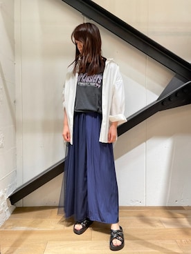 「B2nd」｜「アイテム（その他シューズ）」を使った、Yukinob2ndさん（レディース・157cm）の春コーディネート