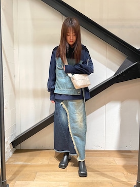「THE KEIJI（ザ ケイジ）のアイテム」を使った、Yukinob2ndさん（レディース・157cm）の秋コーディネート