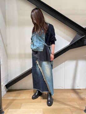 「THE KEIJI（ザ ケイジ）のアイテム」を使った、Yukinob2ndさん（レディース・157cm）の秋コーディネート