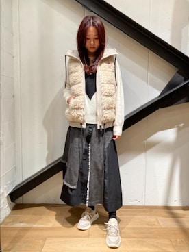 「D.A.T.E.（デイト）のアイテム」を使った、Yukinob2ndさん（レディース・157cm）の冬コーディネート