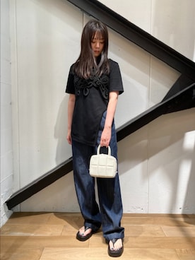 「B'2nd（ビーセカンド）のアイテム」を使った、Yukinob2ndさん（レディース・157cm）の夏コーディネート
