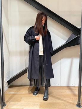 「NAKAGAMI（ナカガミ）のアイテム」を使った、Yukinob2ndさん（レディース・157cm）の秋コーディネート