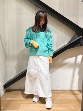 「B'2nd（ビーセカンド）のアイテム」を使った、Yukinob2ndさん（レディース・157cm）の冬コーディネート