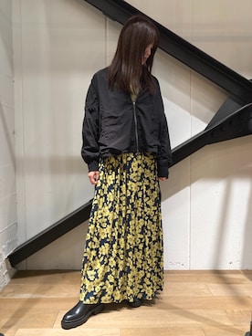 「B'2nd（ビーセカンド）のアイテム（ジャケット/アウター）」を使った、Yukinob2ndさん（レディース・157cm）の秋コーディネート