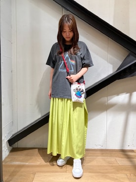 「D.A.T.E.（デイト）のアイテム」を使った、Yukinob2ndさん（レディース・157cm）の夏コーディネート