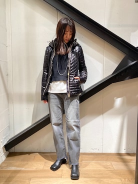 「TATRAS」｜「アイテム（ベスト）」を使った、Yukinob2ndさん（レディース・157cm）の冬コーディネート