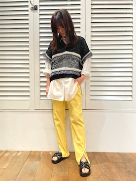 「B2nd」｜「アイテム（その他シューズ）」を使った、Yukinob2ndさん（レディース・156cm）の春コーディネート