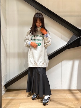 「B'2nd（ビーセカンド）のアイテム」を使った、Yukinob2ndさん（レディース・157cm）の秋コーディネート