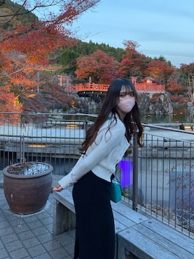 「いいね返し」｜「アイテム（ワンピース/ドレス）」を使った、anonさん（レディース・165cm）の秋コーディネート