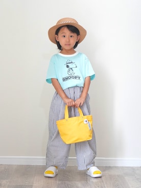 「Piet（ピエット）のアイテム」を使った、ryochan☺︎さん（キッズ・110cm）の夏コーディネート