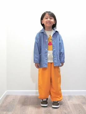 ryochan☺︎さん（キッズ・110cm）の秋コーディネート
