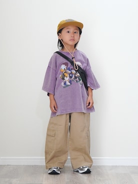 「schott(ショット)のアイテム」を使った、ryochan☺︎さん(キッズ・110cm)の夏コーディネート